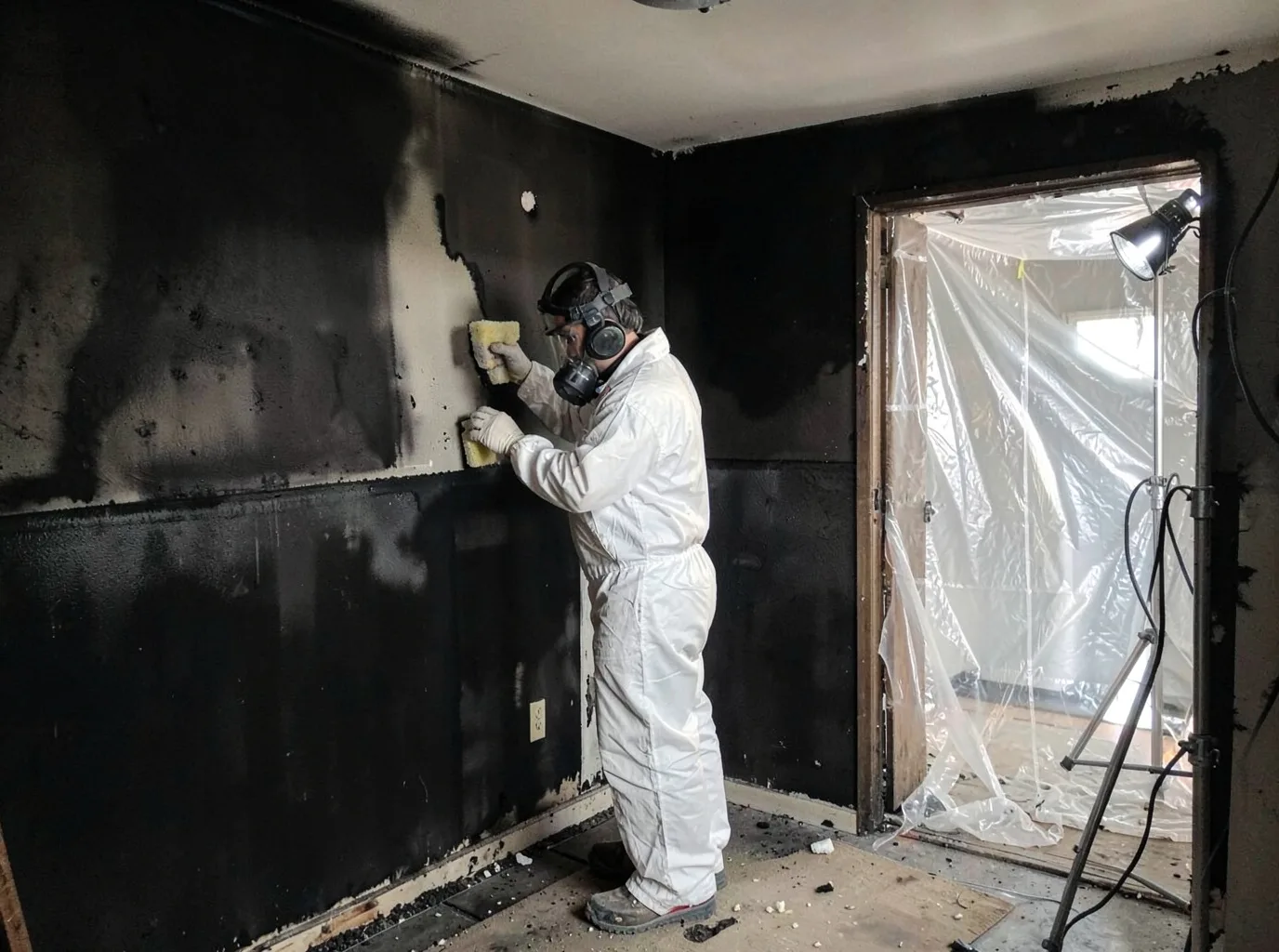 Fire Damage Restoration company in Arlington, KS